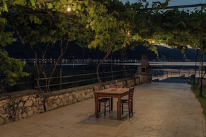 Front of property - evening/night