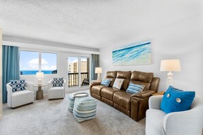 Living Area with Balcony