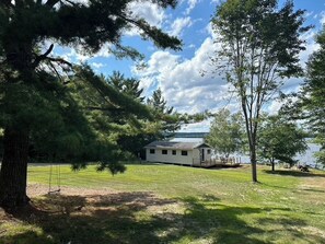 South view of cabin