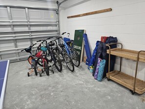 Bikes and Beach Chairs