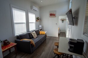 Flat screen TV in the living room