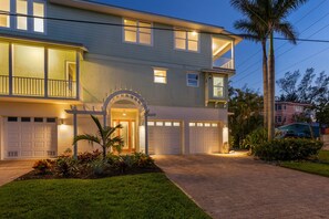 Entrance and Garage