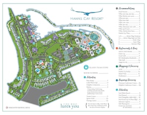 ..Hawks Cay Resort Map.