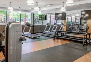 24-hour fitness center