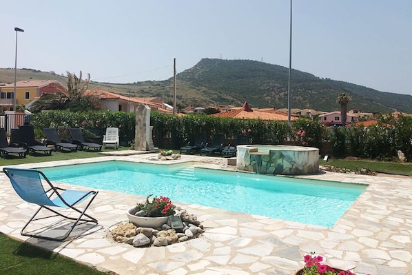 Autumn, Pool, Spring, Summer
