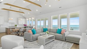 Main Living Room w/ Stunning Ocean Views