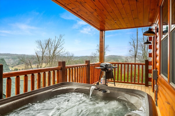 Bain à remous extérieur