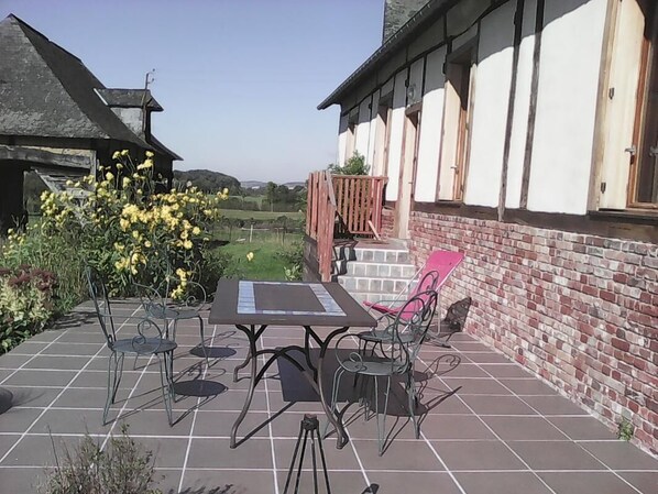 Côté terrasse