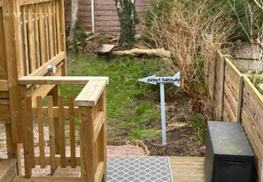 Private decking area
