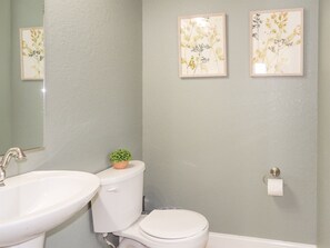 Half Bath on Main Floor