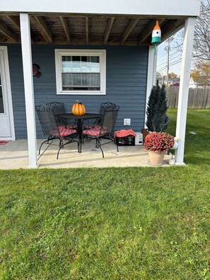 Patio dining