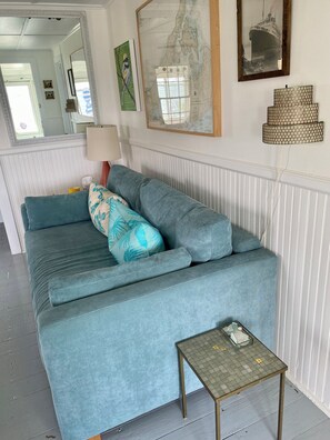 The living room