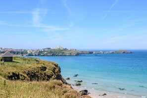 Newquay offers endless coastal scenery, shops and eateries