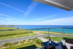 32 One Lusty Glaze, Newquay: Soak up sweeping sea vistas from your delightful balcony