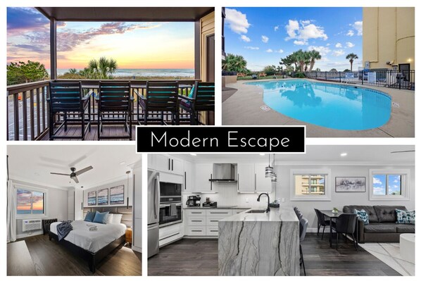 Welcome to your luxurious, fully-renovated beachfront escape!
