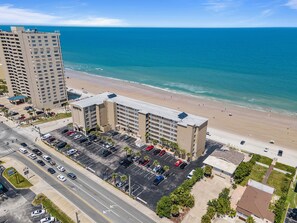 Aerial view of Daytona Pirates Cove