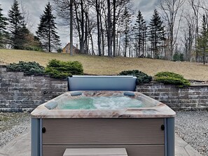 Bain à remous extérieur
