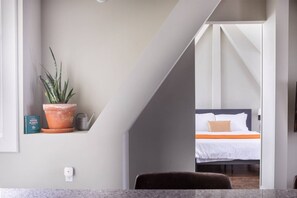 Bedroom with queen size bed