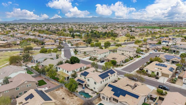 Neighborhood, Aerial View