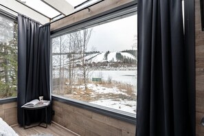 Lake view from the suite