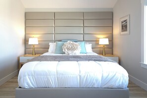 The luxurious PENTHOUSE is 1 of 2 master bedrooms.
