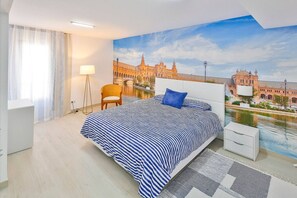 Master bedroom with ensuite bathroom