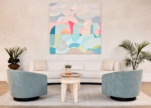 Lobby sitting area
