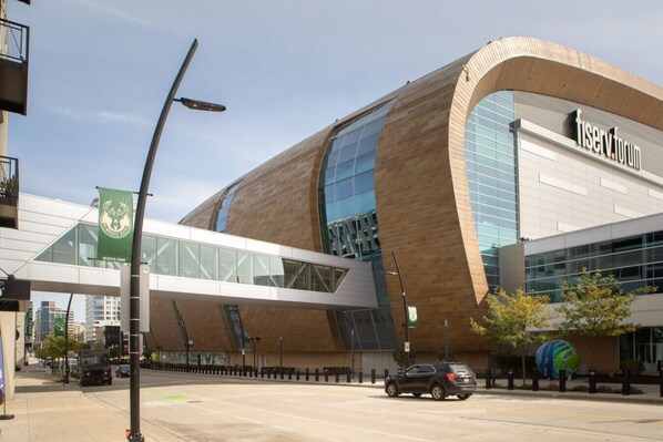 Skywalk to Fiserv Forum