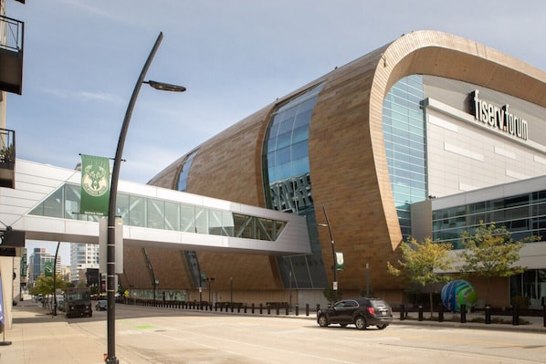 Skywalk to Fiserv Forum