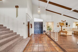 This property requires the use of stairs to access the second floor. Guests should be aware that there is no elevator, and some areas of the home may not be suitable for those with mobility concerns