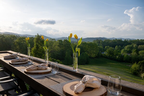Outdoor dining
