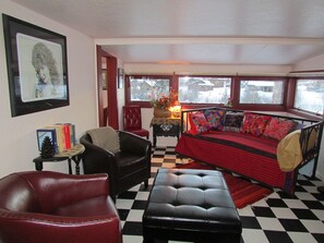 Dining and day bed area