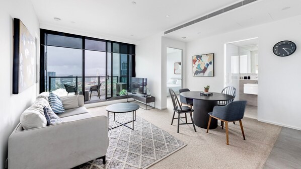 Modern yet comfortable open-plan design
