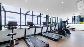 Fully-equipped gym