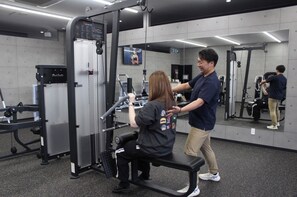 Fitnessbereich