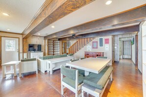 Family Room | Full Sleeper Sofa | Lower Floor