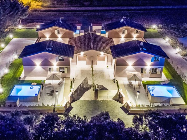 Domicile, Biens, Recours, Manoir, Villa, Piscine, Conception, Cour, Hôtel, Hacienda