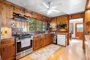 Kitchen at South Lamkin Lake House