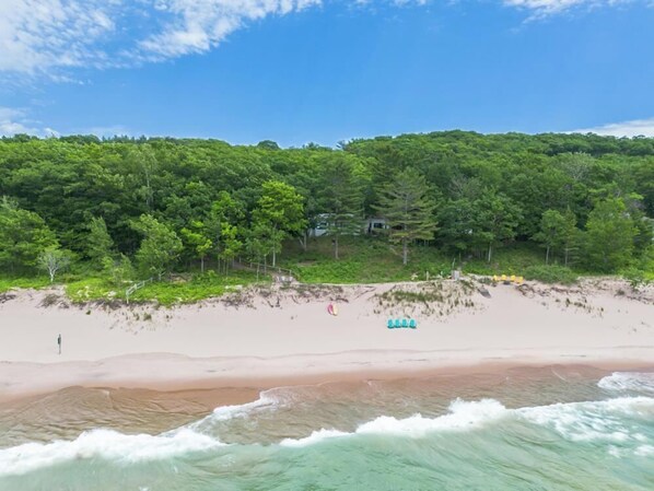 View of Lake Michigan From South Lamkin Lake House