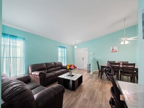 Spacious Living Area with Comfy Lounge Seating