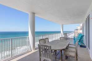 Private balcony