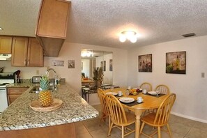 Dining Table off kitchen