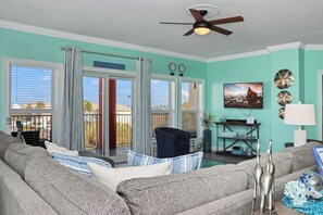 Living Room with TV