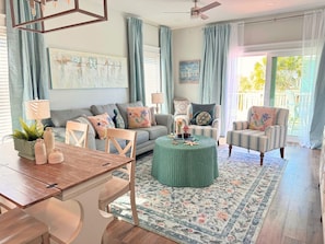 Elevate your family time in the living room by enjoying delicious snacks together.