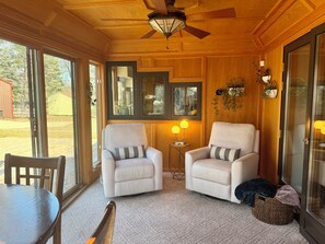 The Sunroom is often the favorite room in the house