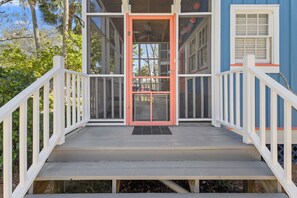 Screen Porch Entrance