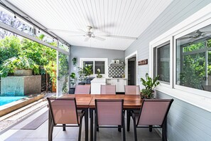 Outdoor dining