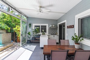 Outdoor dining