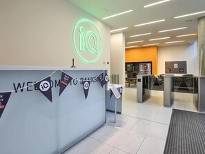 Interior entrance