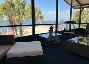 Porch-overlooking the river